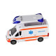 Ambulance na setrvačník se světlem a zvukem, 37x18x11cm