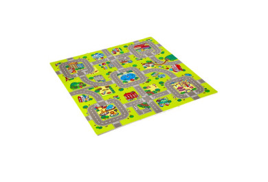 Dětská pěnová puzzle, podložka NILS Fun MD02, 90x90 cm