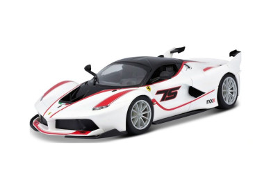 Bburago Ferrari Racing FXX K White 1:24