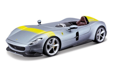 Bburago Ferrari Monza SP1 Silver Blue 1:24