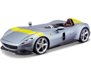 Bburago Ferrari Monza SP1 Silver Blue 1:24