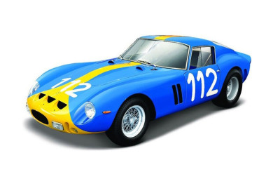 Bburago Ferrari 250 GTO modré 1:24