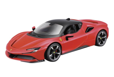 Bburago Ferrari Top SF90 Stradale Red 1:24