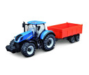 Bburago Farm traktor Messey Ferguson s vlečkou 1:50