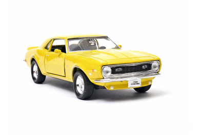 Welly Chevrolet ´68 Camaro Z28, žluté 1:34-39