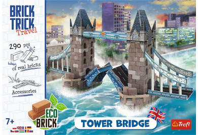 Trefl Brick Trick Travel Tower Bridge, 290 dílků