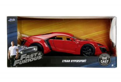 Rychle a zběsile auto Lykan Hyperspot 1:24