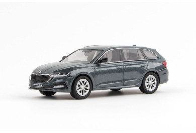 Abrex Škoda Octavia IV Combi (2020) Šedá Quartz Metalíza 1:43