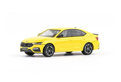 Abrex Škoda Octavia IV RS (2020) Žlutá Sprint 1:43