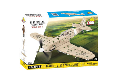 COBI 5760 II WW Macchi C.202 FOLGORE, 1:32, 404 kostek