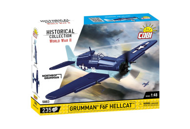 COBI 5883 II WW Grumman F6F Hellcat, 1:48, 235 kostek