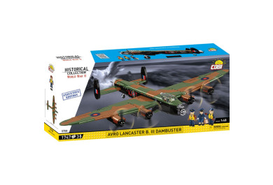 COBI 5758 II WW Avro Lancaster B. III Dambuster, 1:48, 1747 kostek, EXECUTIVE EDITION