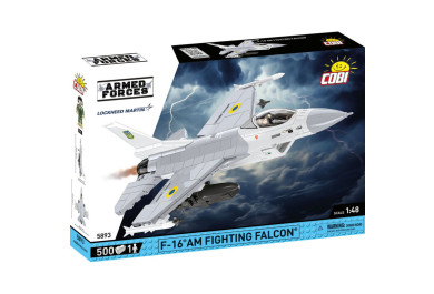 COBI 5893 Armed Forces F-16 AM Fighting Falcon, 1:48, 500 kostek