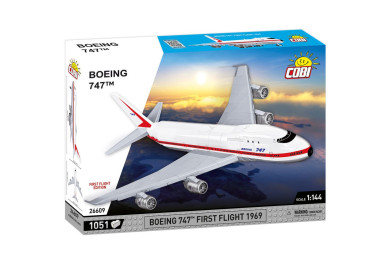 Cobi 26609 Boeing 747 First Flight 1969, 1:144, 1051 kostek