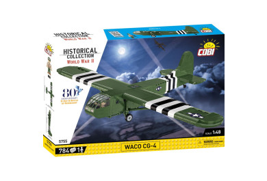 Cobi 5755 II WW Waco CG-4 D-DAY, 1:48, 784 kostek