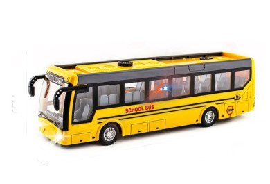 Alltoys RC autobus na dálkové ovládání, žlutý, 1:30