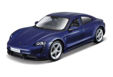 Bburago Porsche Taycan Turbo S 2019 Carrara Blue 1:24