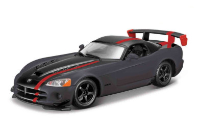 Bburago Dodge Viper SRT10 ACR šedo-černé 1:24