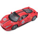 Bburago Ferrari Racing 458 Challenge červená 1:24