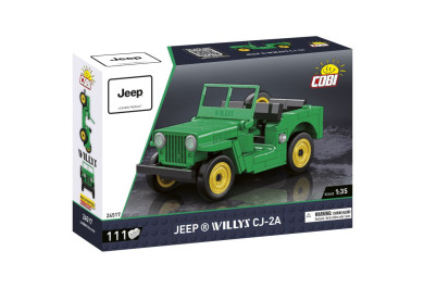 Cobi 24517 Jeep Willys CJ-2A, 1:35, 111 kostek