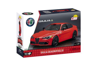 Cobi 24604 Alfa Romeo Giulia Quadrifoglio, 1:35, 90 kostek