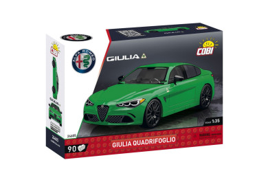 Cobi 24605 Alfa Romeo Giulia Quadrifoglio, 1:35, 90 kostek