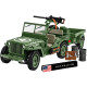 Cobi 2804 Willys MB s přívěsem 1:12, 1580 kostek, EXECUTIVE EDITION