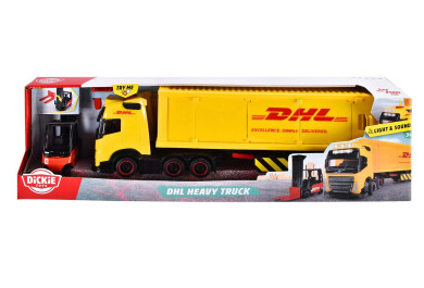 Nákladní auto Volvo FH 16 DHL s vysokozdvižným vozíkem 35 cm