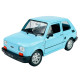 Welly Fiat 126 Světle modrý 1:21