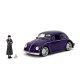 Jada Wednesday auto 1972 VW Beetle 1:24 a figurka Wednesday