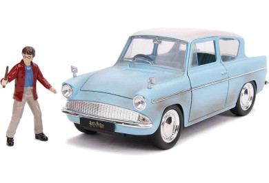 Jada Harry Potter Auto Ford Anglia 1959 1:24 s figurkou Harryho Pottera