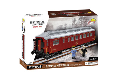 Cobi 6291 Compiegne vagón, 1:35, 1927 kostek