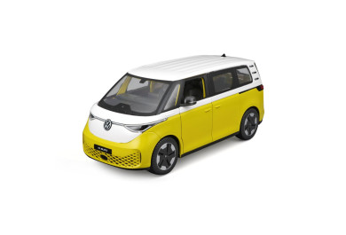 Maisto 2023 Volkswagen ID.Buzz, bílá, metal žlutá, 1:24