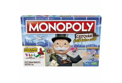 Hasbro Monopoly cesta kolem světa cz verze