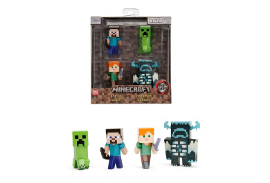 Minecraft figurky 2,5'' sada 4 ks