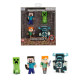 Minecraft figurky 2,5'' sada 4 ks