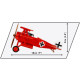 Cobi 2996 Great War Fokker Dr. I Red Baron, 1:32, 221 kostek