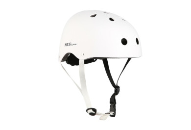 Helma NILS Extreme MTW001 bílá vel.M (55-58cm)