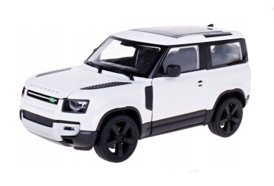 Welly Land Rover 2020 Defender 2020, bílý, 1:34-39