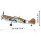 COBI 5761 II WW Messerschmitt BF 109 G, 1:32, 350 kostek