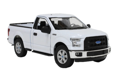 Welly Ford F150 Regular Cab 2015, white 1:24