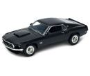 Welly Ford Mustang Boss 429, 1969, černý 1:24