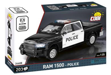 Cobi 24608 RAM 1500 Policie, 1:35, 203 kostek