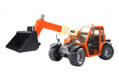 Bruder 2140 Nakladač JLG 2505 s výsuvným ramenem kolový