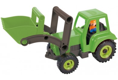 Lena 4213 - Eco plastový traktor, Zelený