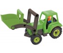 Lena 4213 - Eco plastový traktor, Zelený