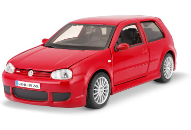 Maisto VW Golf R32, Červený 1:24