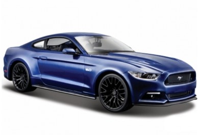 Maisto Ford Mustang GT 2015 Modrý 1:24