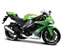 Motorka Kawasaki Ninja ZX-10R (2010) Zelená, Maisto 1:12