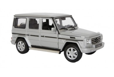 Welly Mercedes Benz G-Class stříbrný 1:24